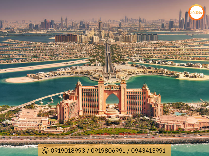 Palm Jumeirah – Viên ngọc sáng của Đảo Palm - Du lịch 360Go